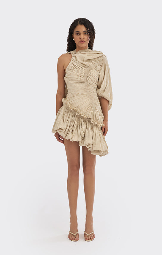 Art Pieces - Hand-Draped Mini Dress – Stolen Stores