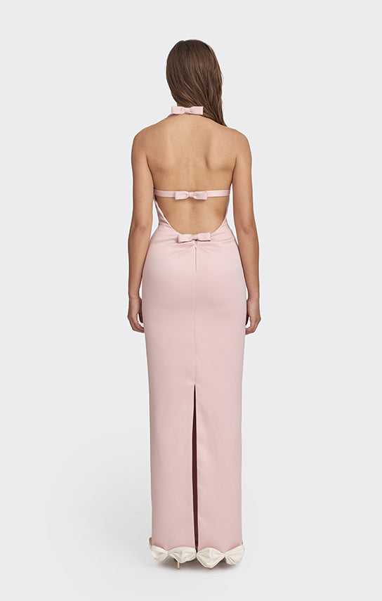 Cake Bow Maxi Dress L / Dusty Pink Cake Bow Maxi Dress L / Dusty Pink