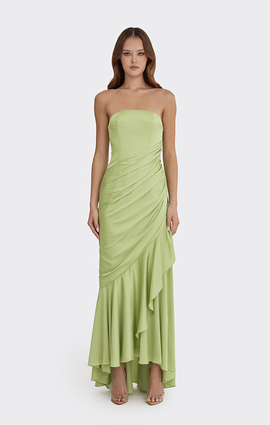 Corset Draped Dress S / Green Corset Draped Dress S / Green