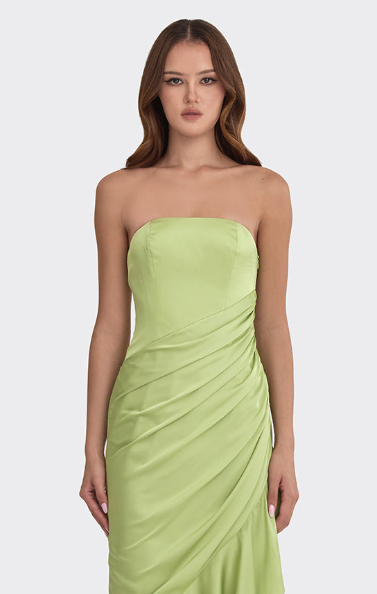 Corset Draped Dress S / Green Corset Draped Dress S / Green