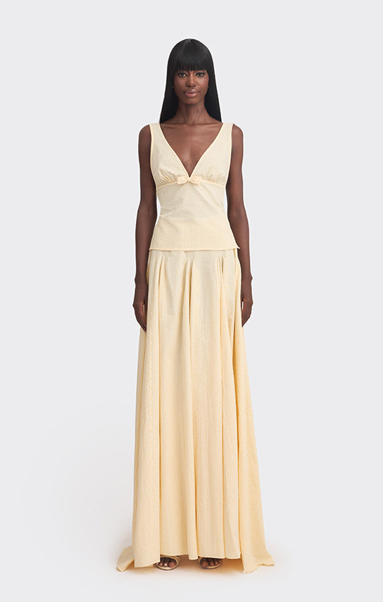 plunge godet skirt maxi dress Women's Plunge Godet Skirt Maxi Dress | Women's Dresses & Jumpsuits