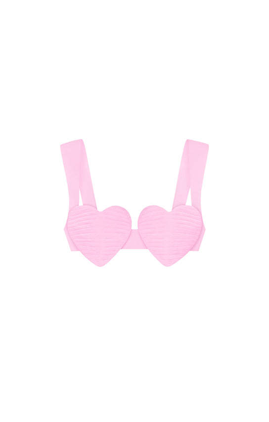【VINAJ】Ribbon Line Heart Bikini Bra ★ Ribbon Line Heart Bikini Bra (Black) - VINAJ | 60% - Asian