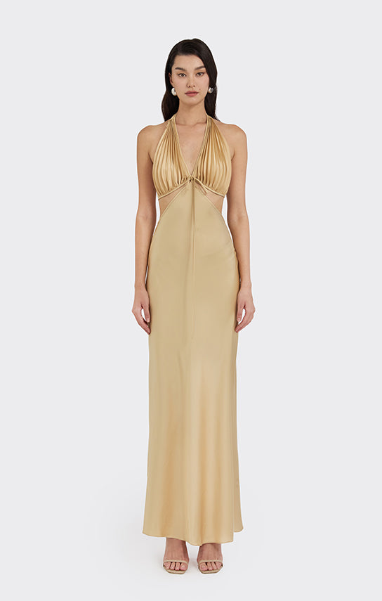 Ms. Pleat Cut-Out Dress (One-Tone) Ms. Pleat Cut-Out Dress (One-Tone)