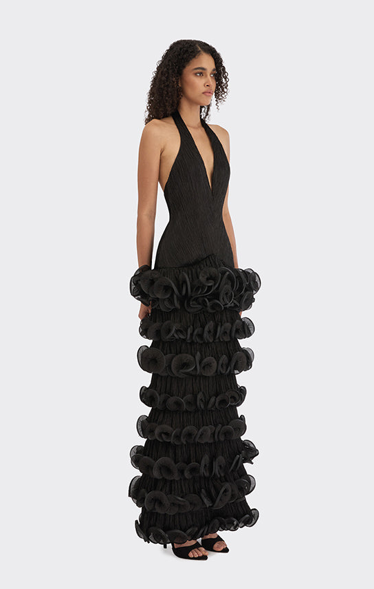 ms black dress Max Mara | Woman - Cady flared dress - Black