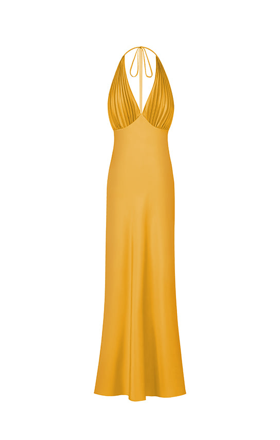 mustard gold maxi dress Naera Maxi Dress- Mustard Modest Bella