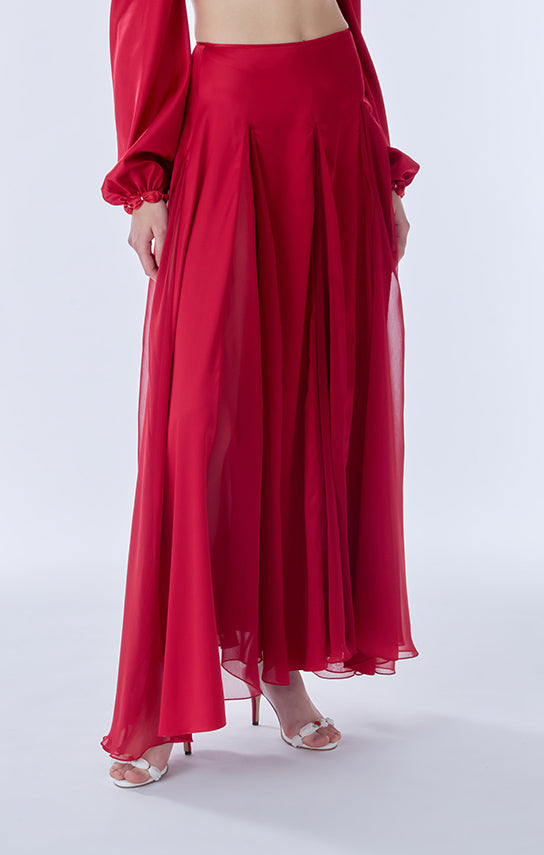 Godet Maxi Skirt – Stolen Stores - Main Image