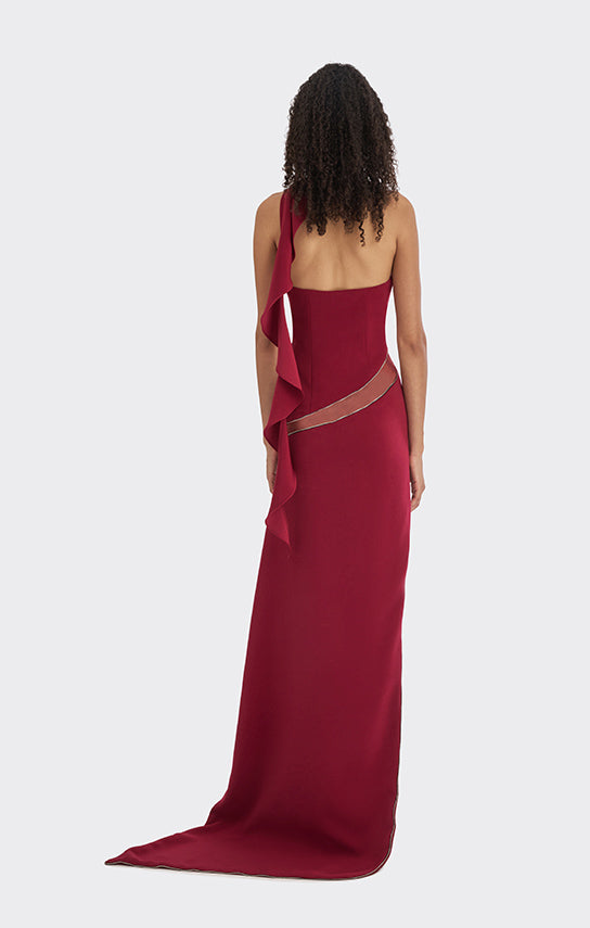 Spiral Asymmetric Zip Maxi Dress Stolen Stores Spiral Asymmetric Zip Maxi Dress Stolen Stores