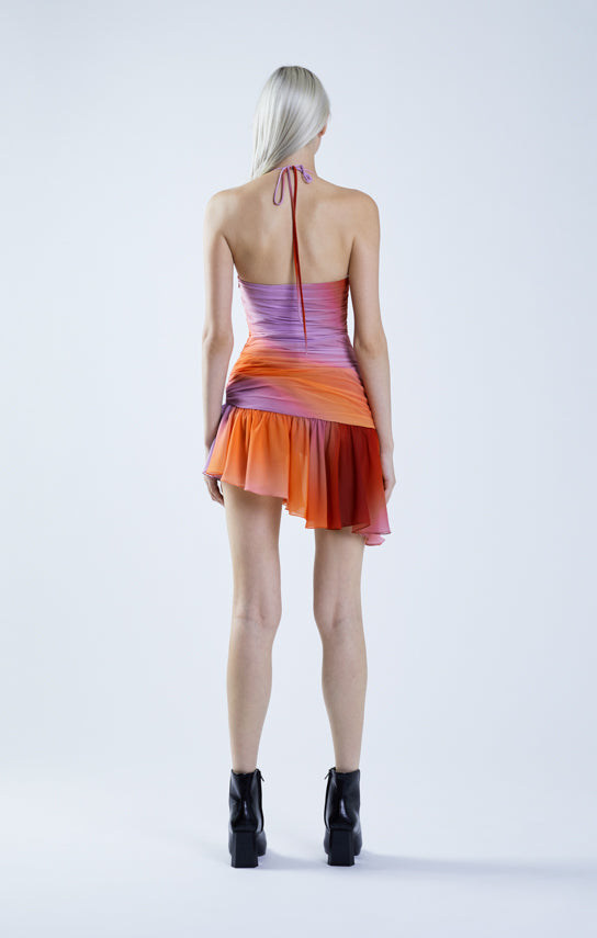 Betta Draped Mini Stores Dress Print) Stolen – (Exclusive