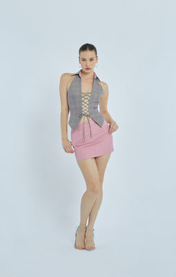 Leona Skirt in Broken White